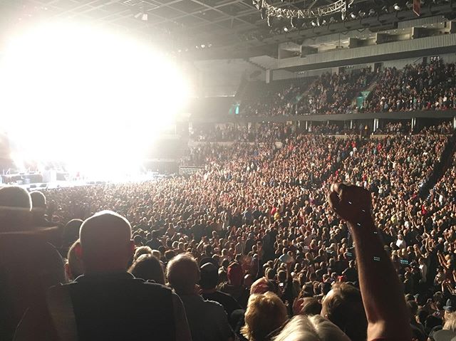 Cool shot from the Bob Seger concert!