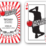 Lucky Jack Orchards Business Card