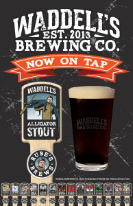 Waddell's Alligator Stout 11"x17" Poster