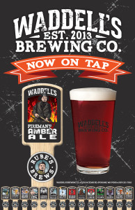 Waddell's Fireman's Amber Ale 11"x17" Poster