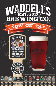 Waddell's Shattered Glass Imperial IPA 11"x17" Poster