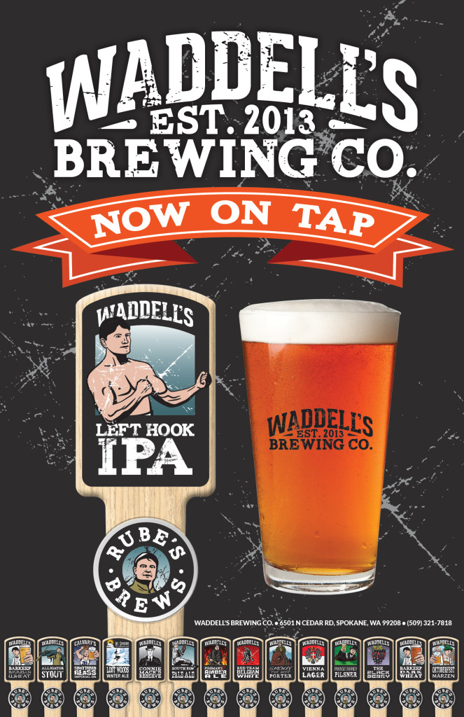 Waddell's Left Hook IPA 11"x17" Poster
