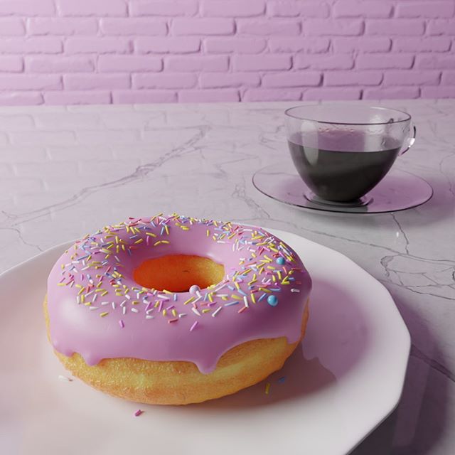 My Blender Donut #blenderdonuts